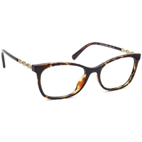 Coach Eyeglasses Frames HC 6127U 5120 Dark Tortoise Brown Gold Cat Eye 53-17-140