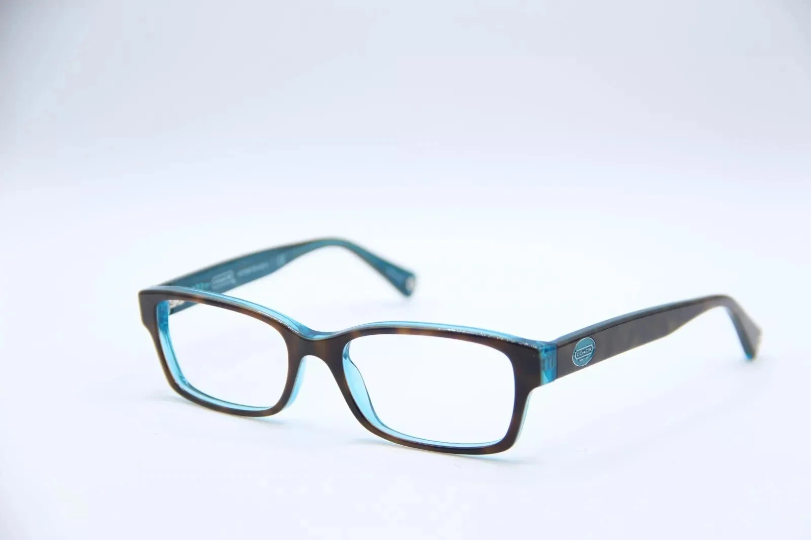 COACH HC 6077 / 5340 Eyeglasses 53-15-135mm - BLACK/IVORY 100% Original NO CASE! 3