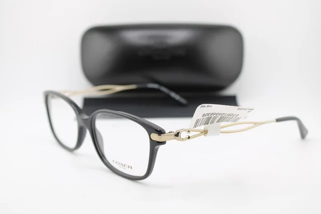Coach HC 6095 / 5394 Unisex Eyeglasses 52-16-135mm -Dark Tort Gold 100% Original 3