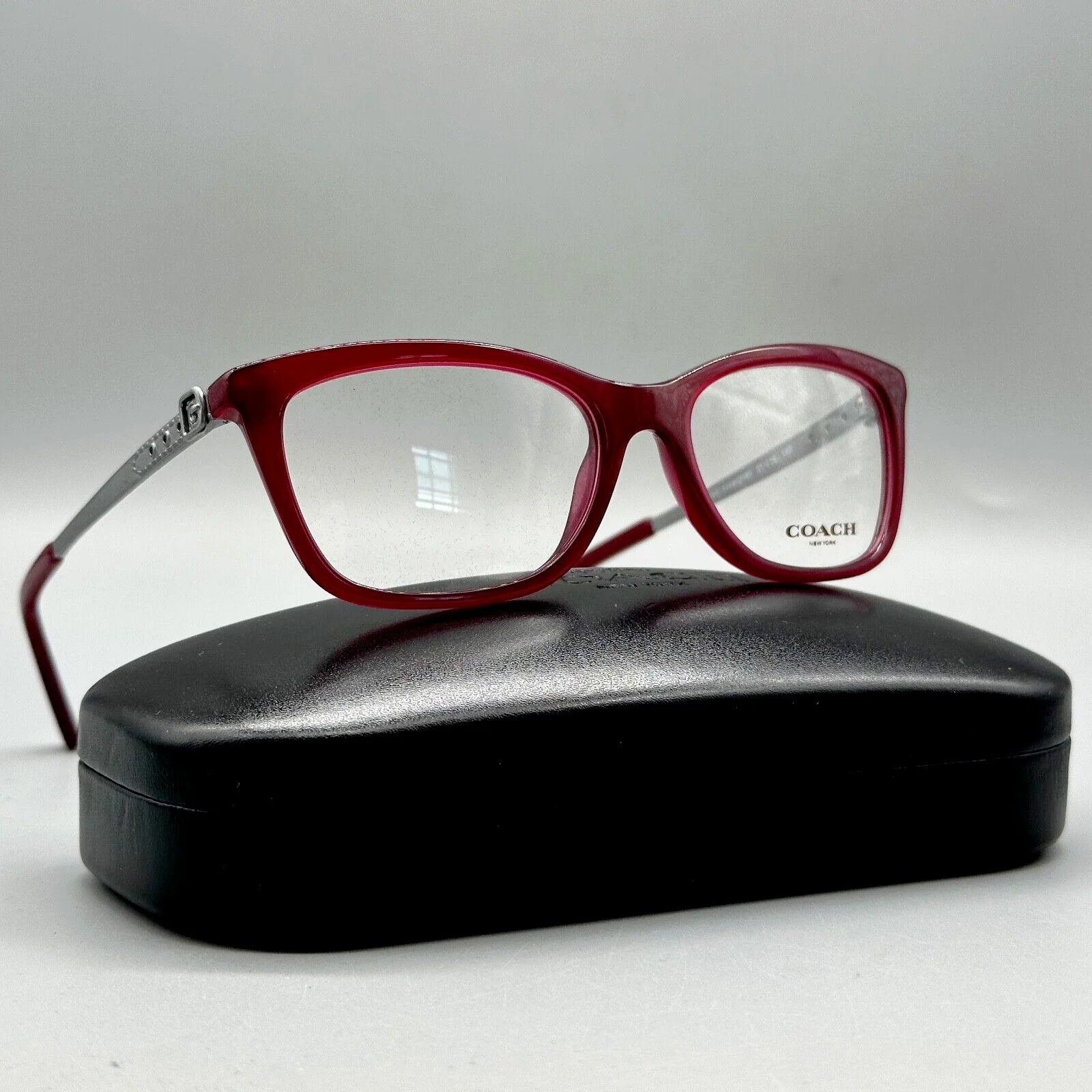 Coach HC 6095 / 5394 Unisex Eyeglasses 52-16-135mm -Dark Tort Gold 100% Original 4