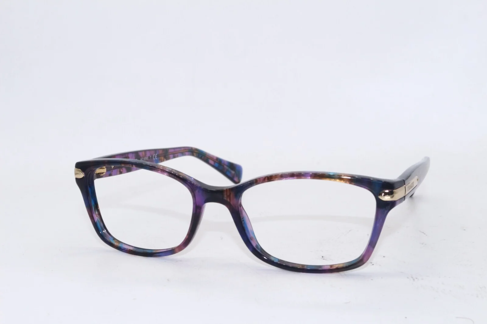 NEW COACH HC 6065 5288 BLUE PURPLE AUTHENTIC EYEGLASSES 51-17